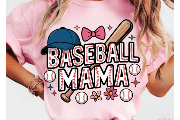 Baseball Mama PNG: A Versatile Graphic Design Asset for Content Creators