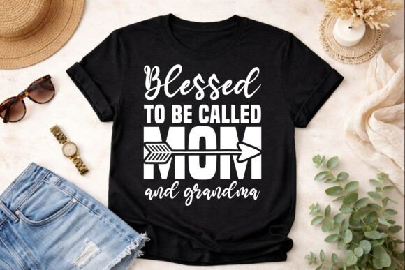 Blessed Grandma and Mom Life SVG Design: A Heartfelt Branding Asset