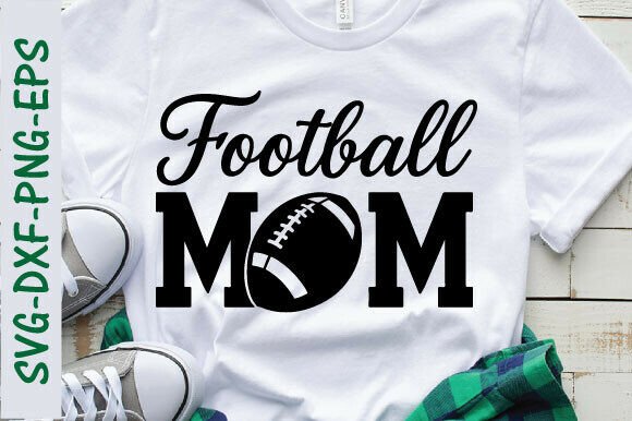 Football Mom SVG & PNG: A Versatile Graphic Design Asset for T-Shirt Designs