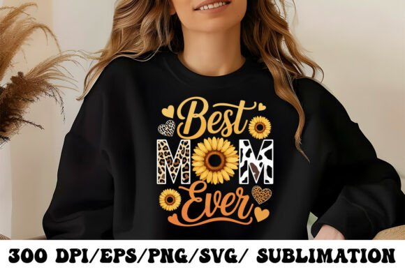 Leopard Print Mom T-Shirt Design: A Versatile Graphic for Content Creators