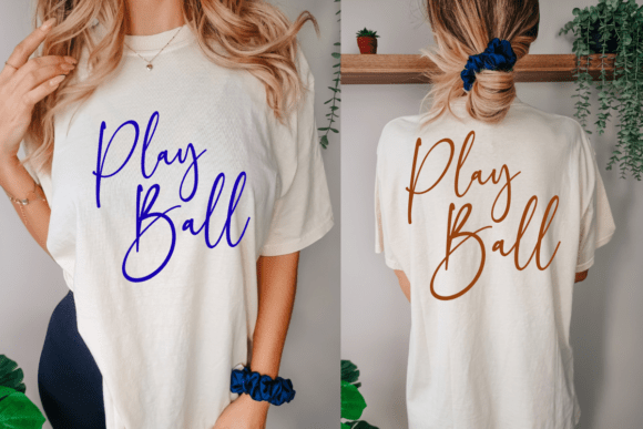 Play Ball SVG: A Versatile Graphic Design Asset for T-Shirt Designs and Content Publishing