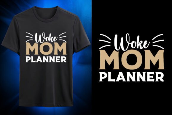 Woke Mom Planner SVG Design: A Versatile Graphic for T-Shirt and Handmade Creations